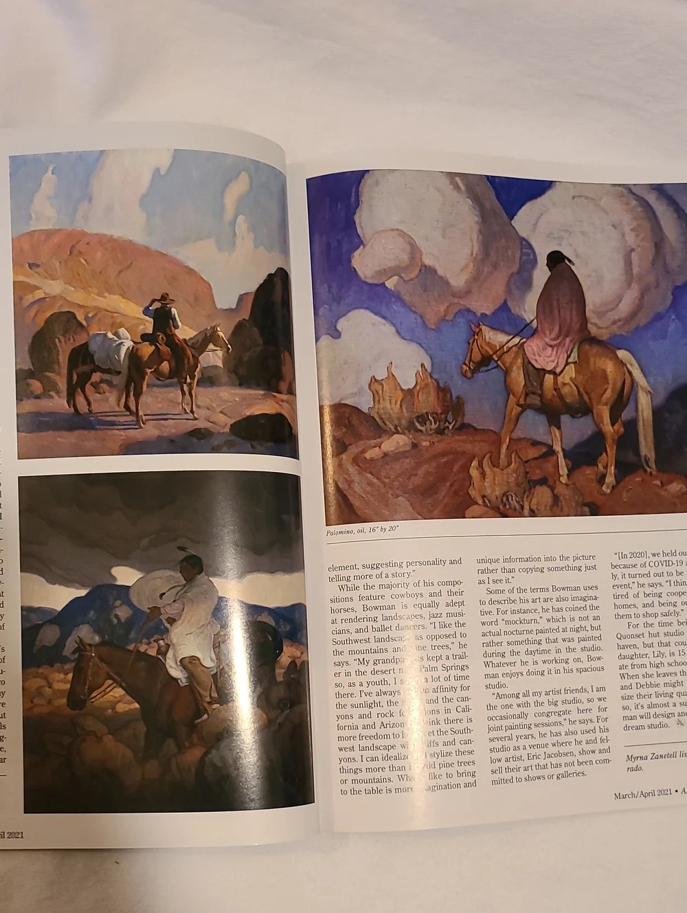 Art Of The West 3 Issues, Beautiful Art & Stories Magazine March May July 2021